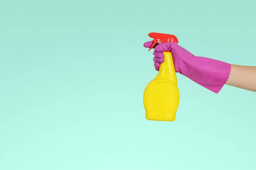 Professional cleaning supplies and materials